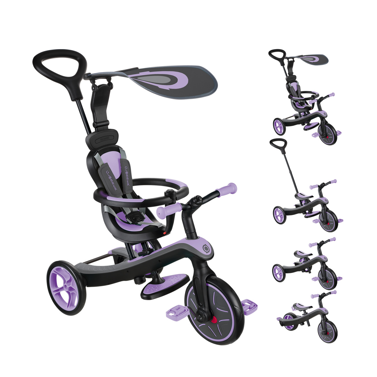 632 203 3 4 In 1 Tricycle Infant Trike