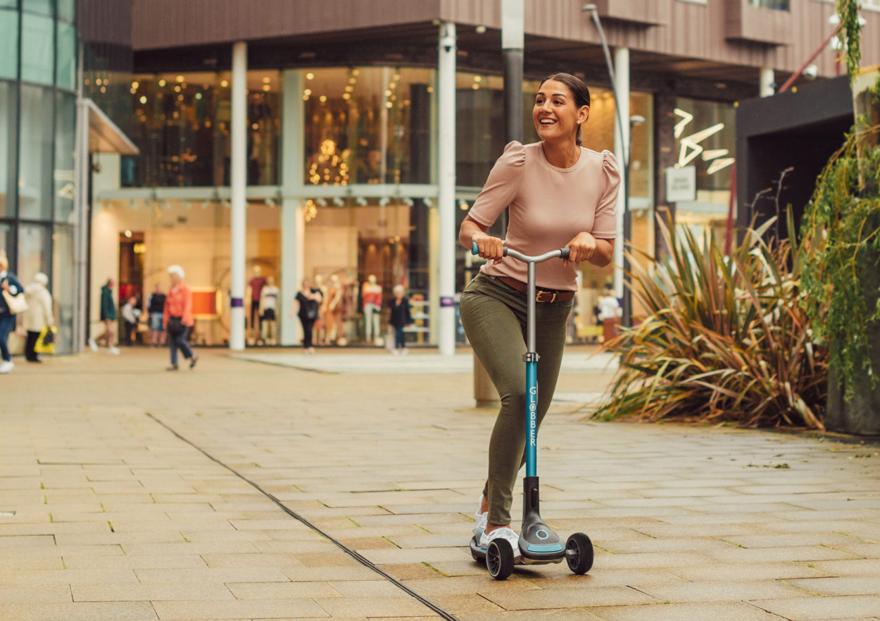 3 Wheel Adult Scooter With Lights