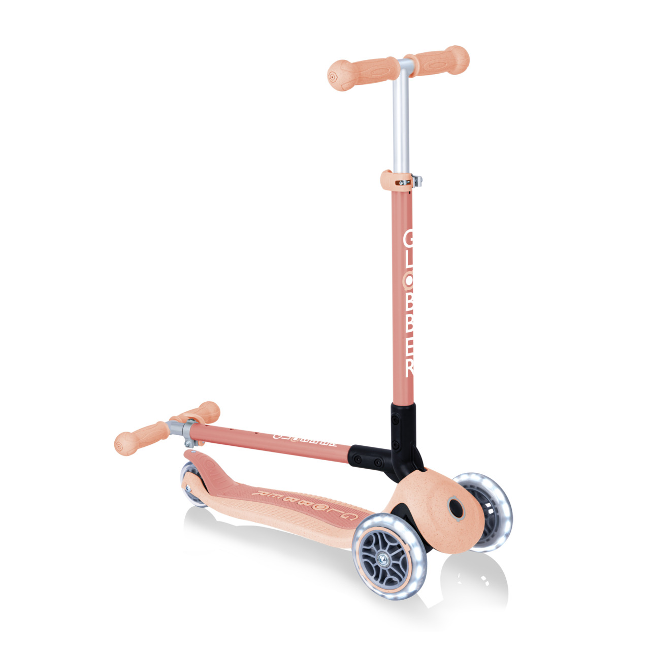 696 506 3 Wheel Folding Eco Scooter With Lights