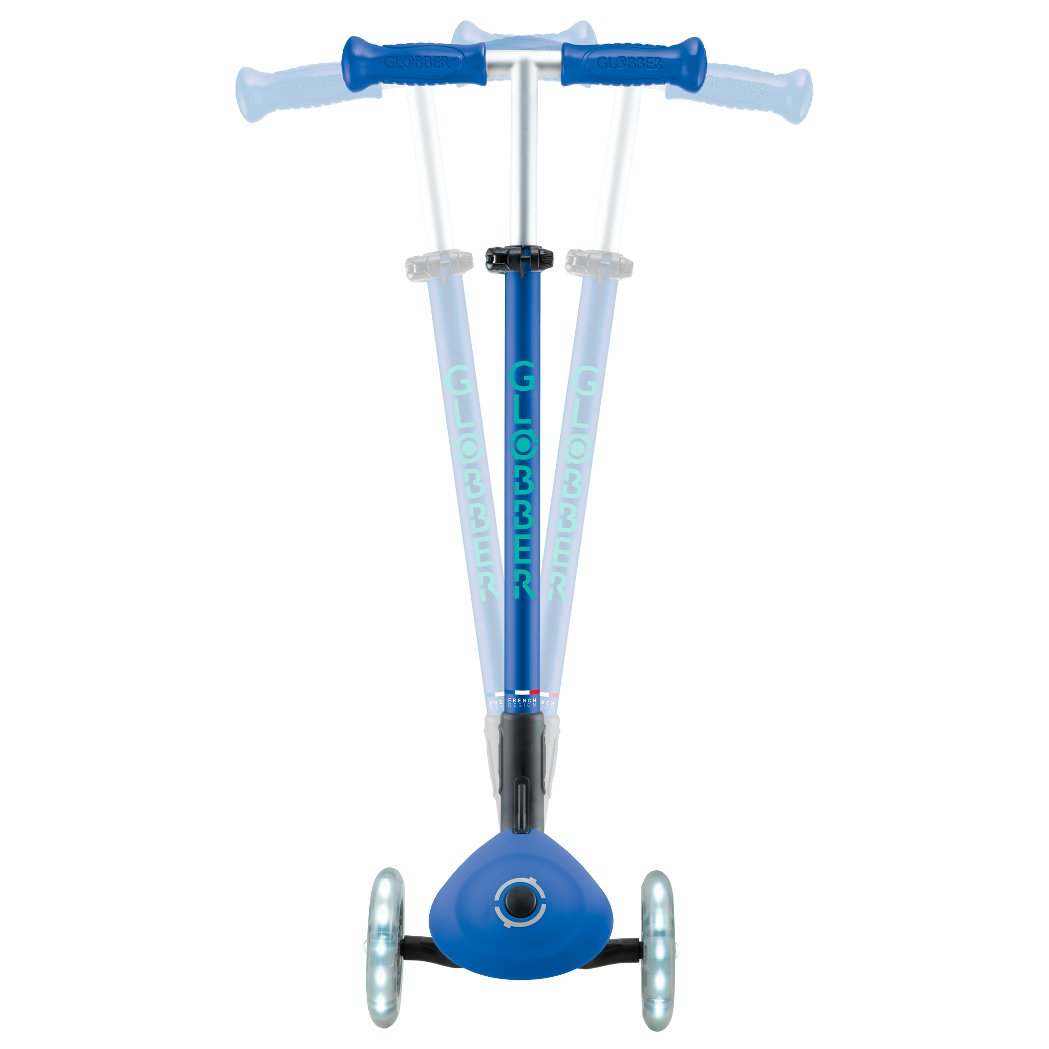 Scooter with LED Wheels: PRIMO FOLDABLE PLUS LIGHTS – Globber