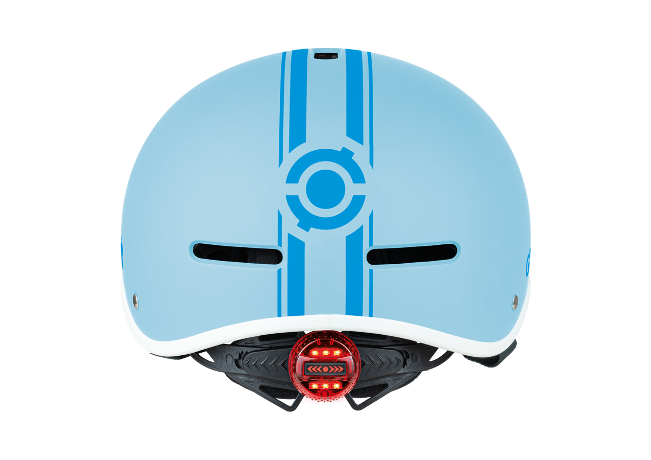 Scooter Helmet With LED Rear Lights