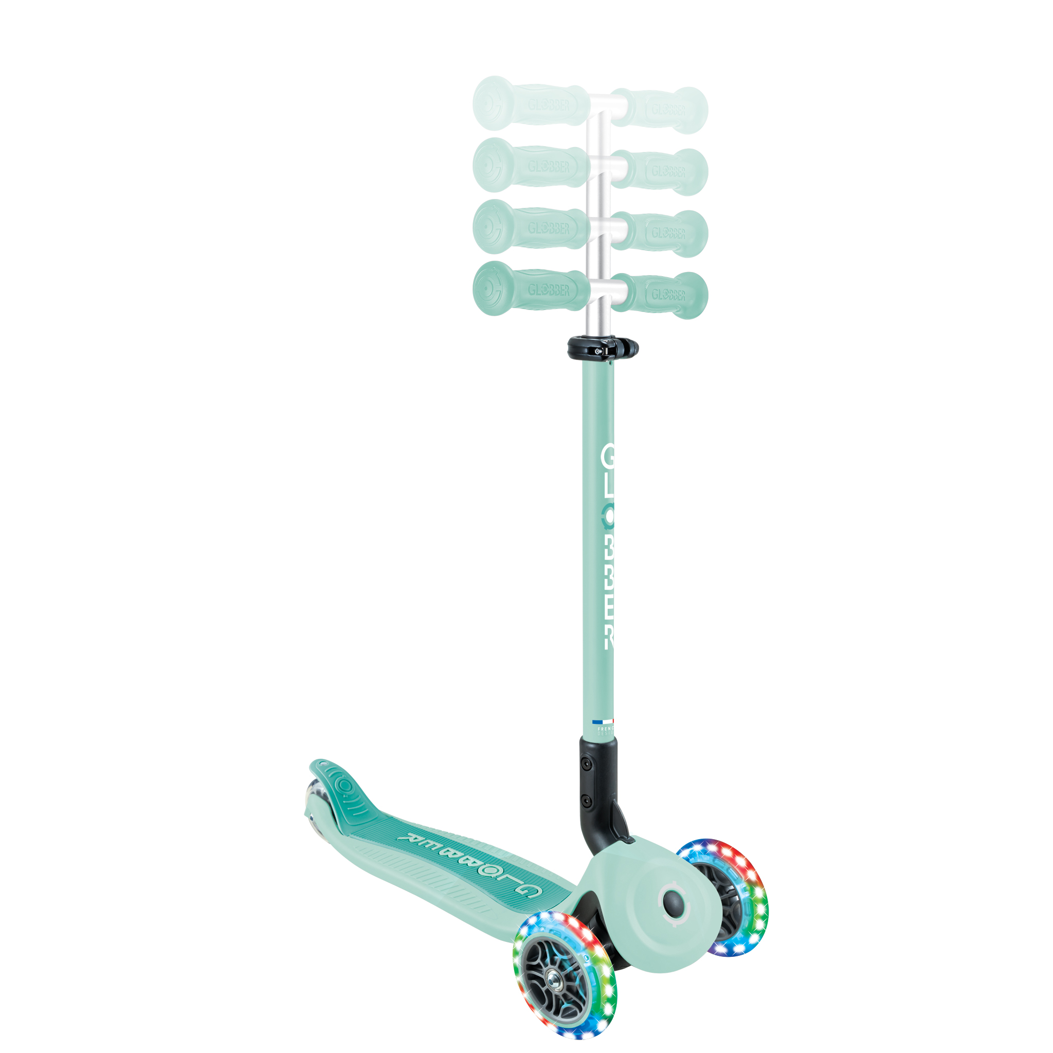 【ろずまる】GLOBBER Eco-Friendly Scooter: JUNIOR FOLDABLE LIGHTS ECOLOGIC – Globber