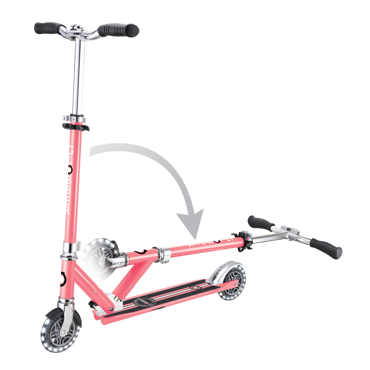 721 177 Folding Scooter With Led Lights