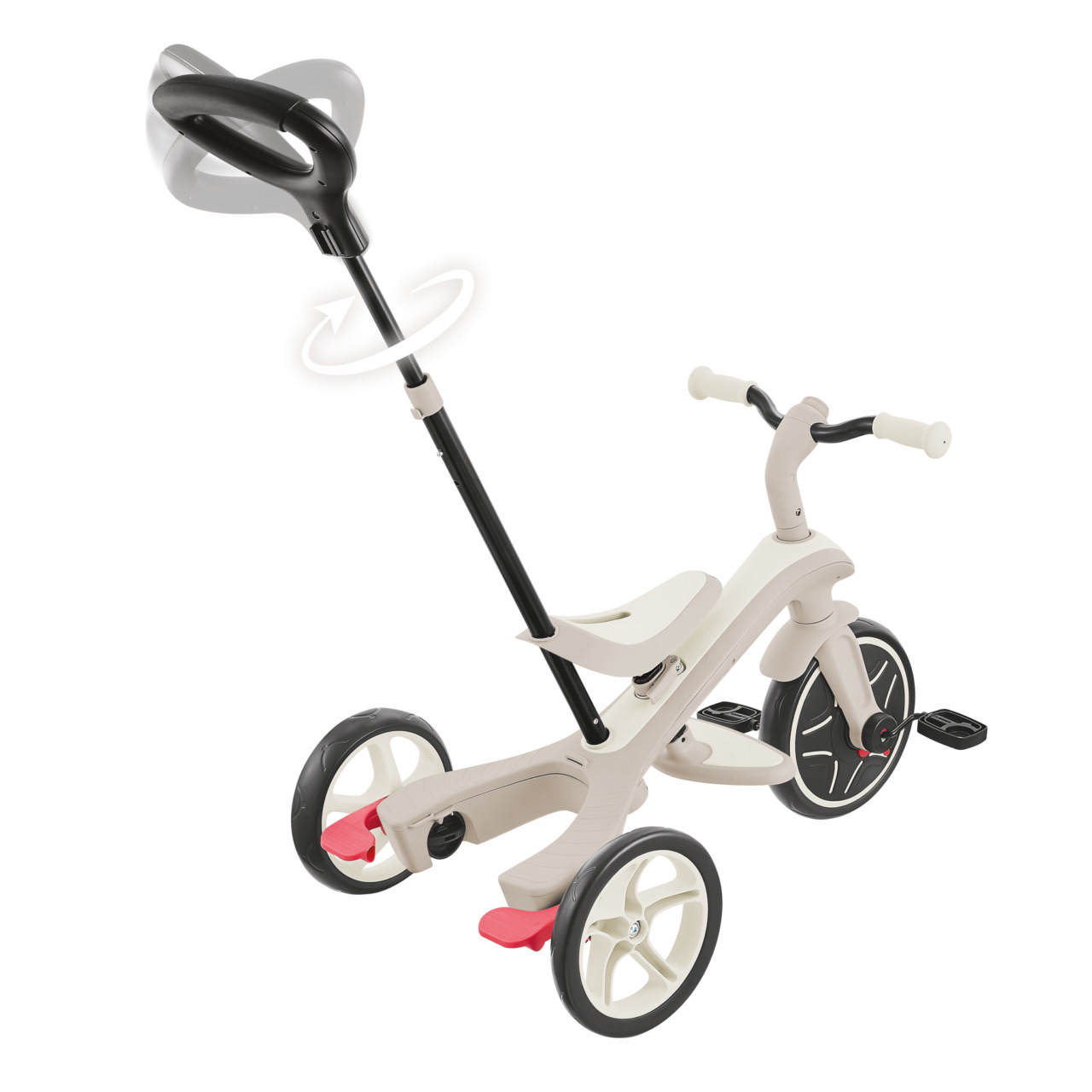 06 637 566 Eco Tricycle With Adjustable Parent Handle