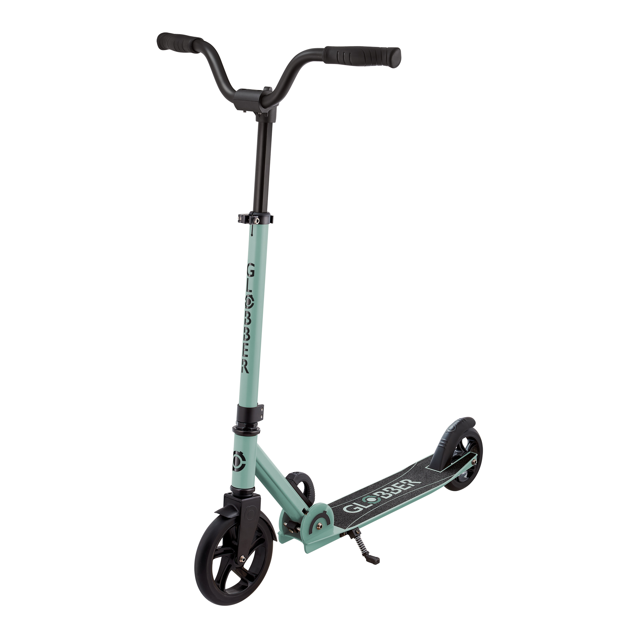 Big‑Wheel Foldable Scooter with a Curved T-bar: RIDER – Globber