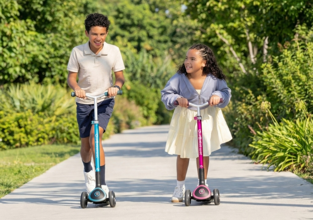 01 667 Xxx L Big 3 Wheel With Flashing LED Wheels