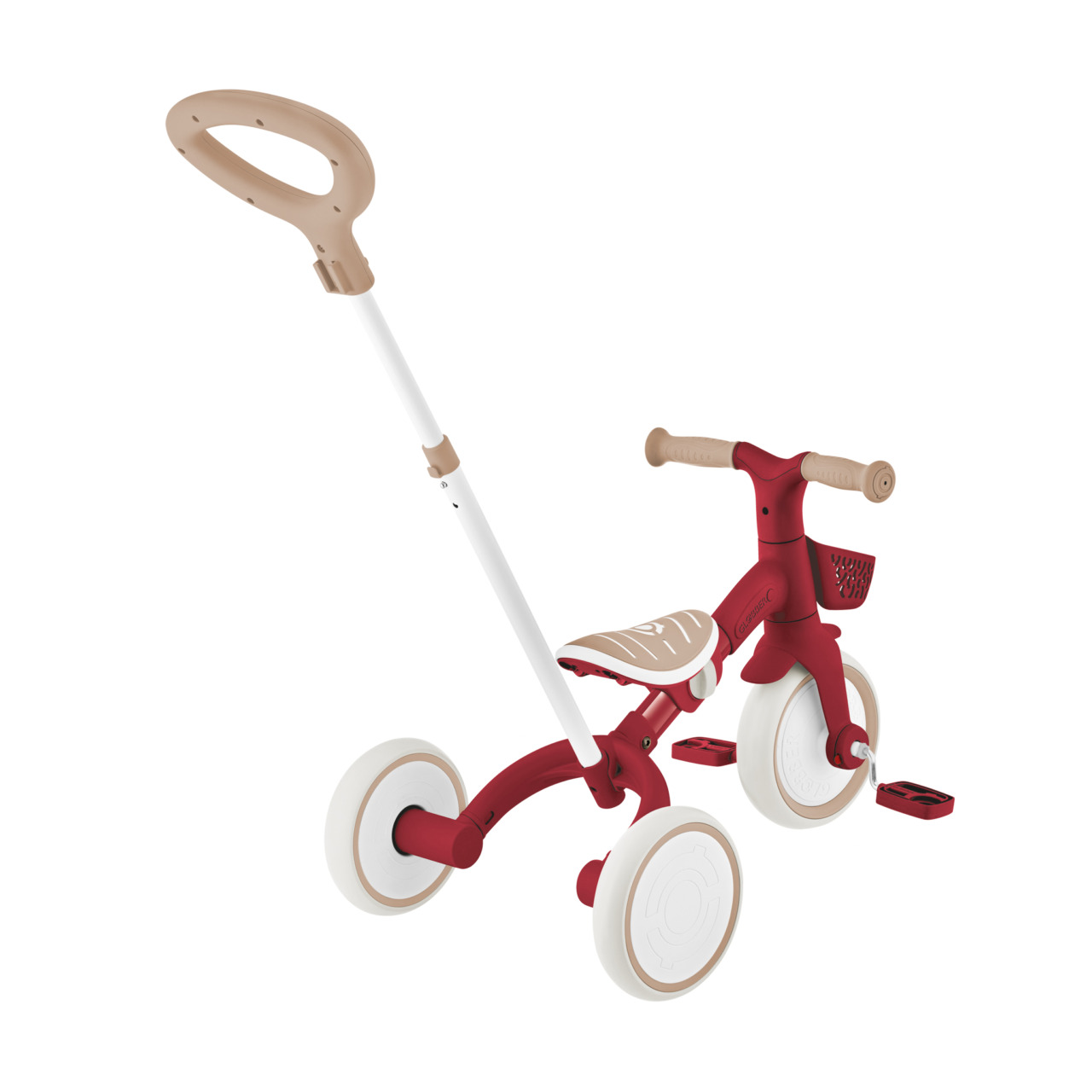04 738 102 Tricycle With Push Handles