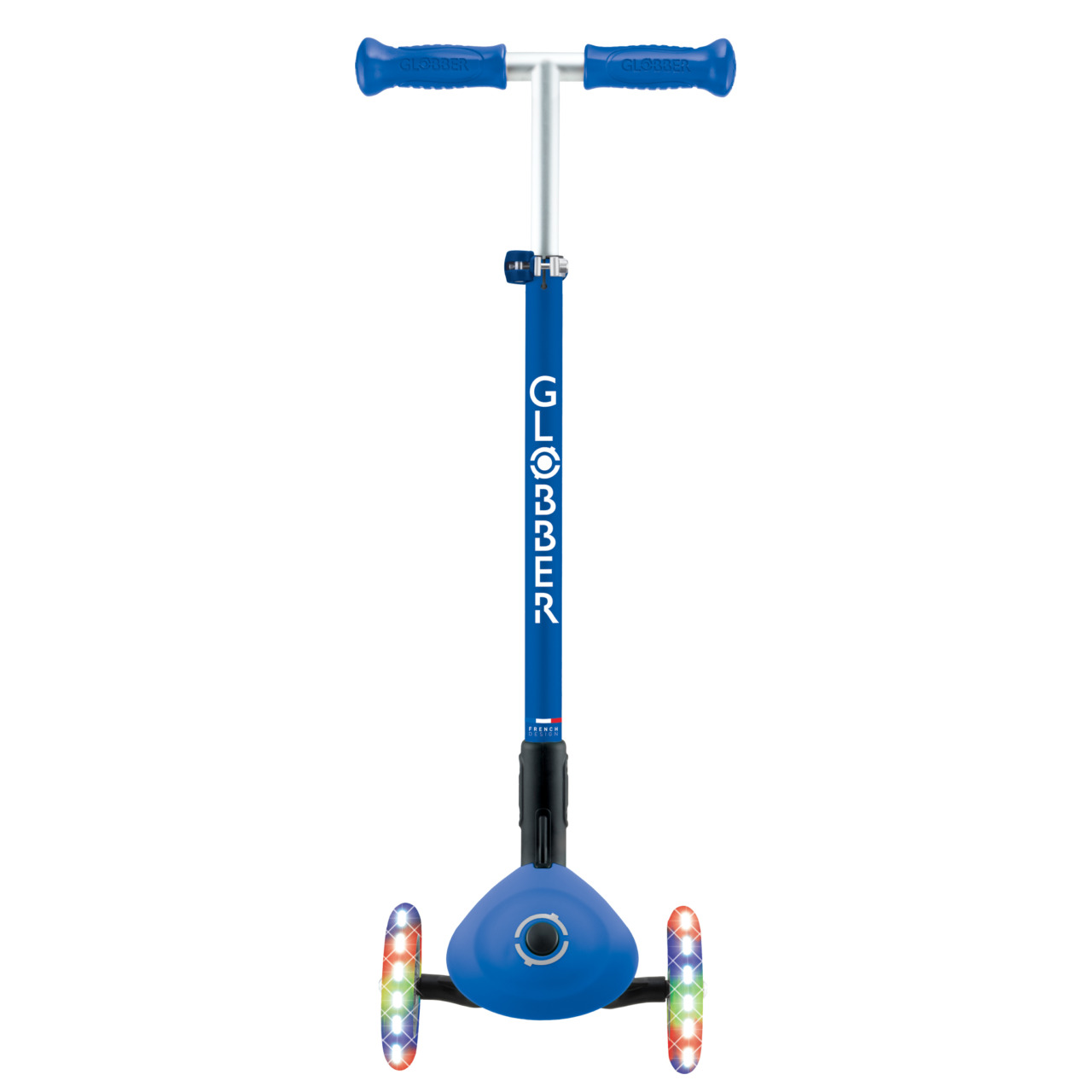 04 432 600 4 Globber Primo Foldable Lights 3 Wheel Scooter