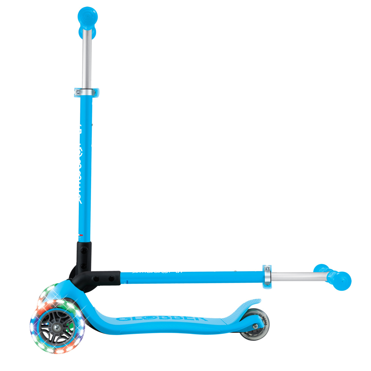 13 432 601 4 Globber Primo Foldable Lights 3 Wheel Scooter Foldable Design