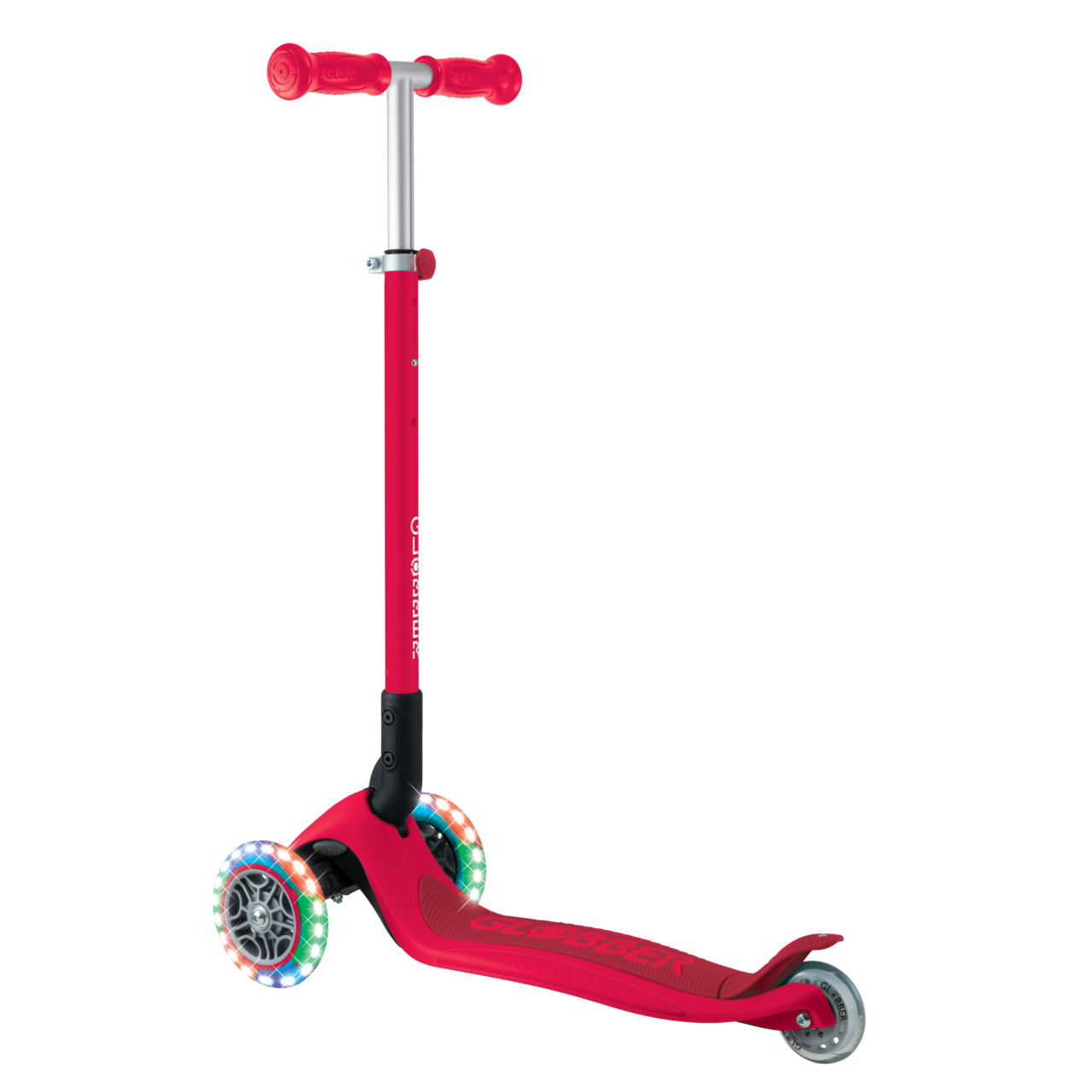 11 432 602 4 Globber Primo Foldable Lights Children 3 Wheel Scooter Safe Ride
