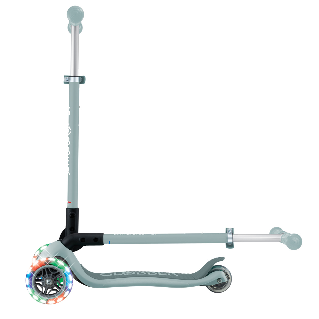 13 432 609 4 Globber Primo Foldable Lights 3 Wheel Scooter Foldable Design