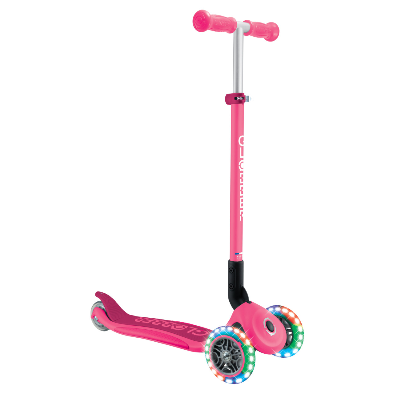 06 432 610 4 Globber Primo Foldable Lights Kids Scooter With Led Wheels