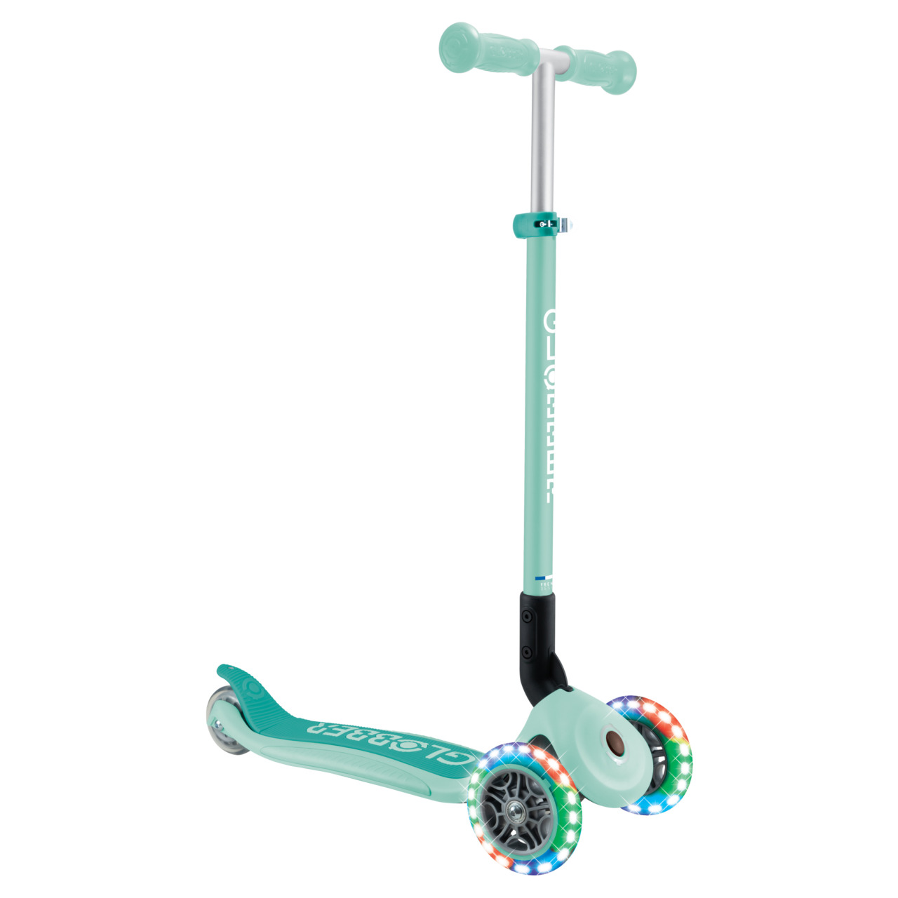 06 432 706 4 Globber Primo Foldable Lights Kids Scooter With Led Wheels