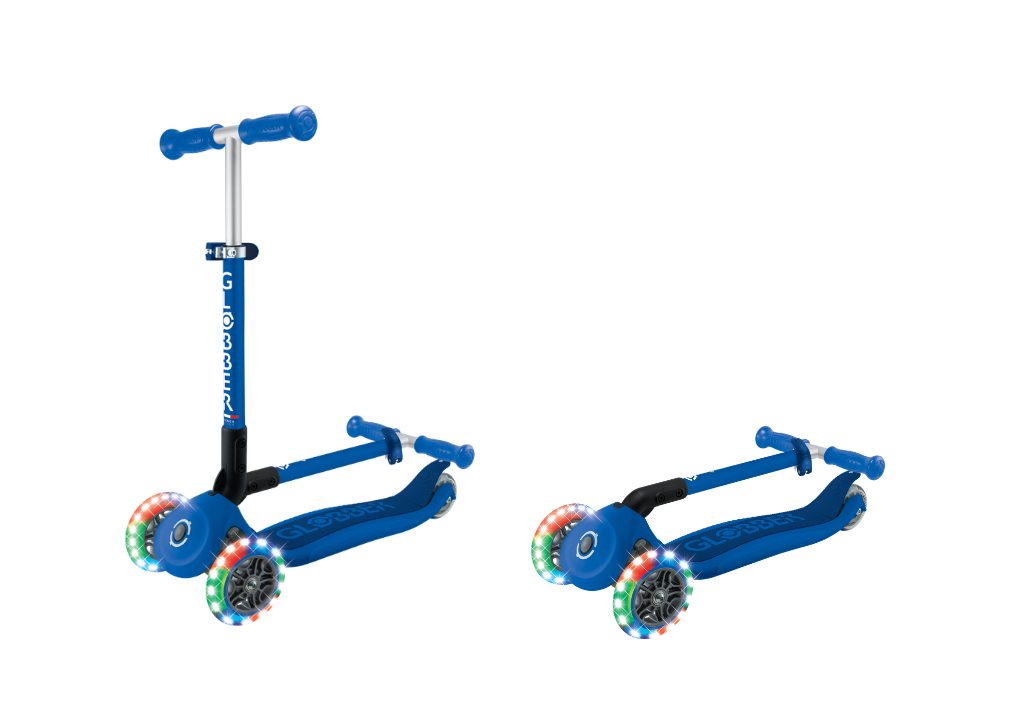 01 437 Xxx 3 Globber Junior Foldable Lights Foldable Toddler Scooter