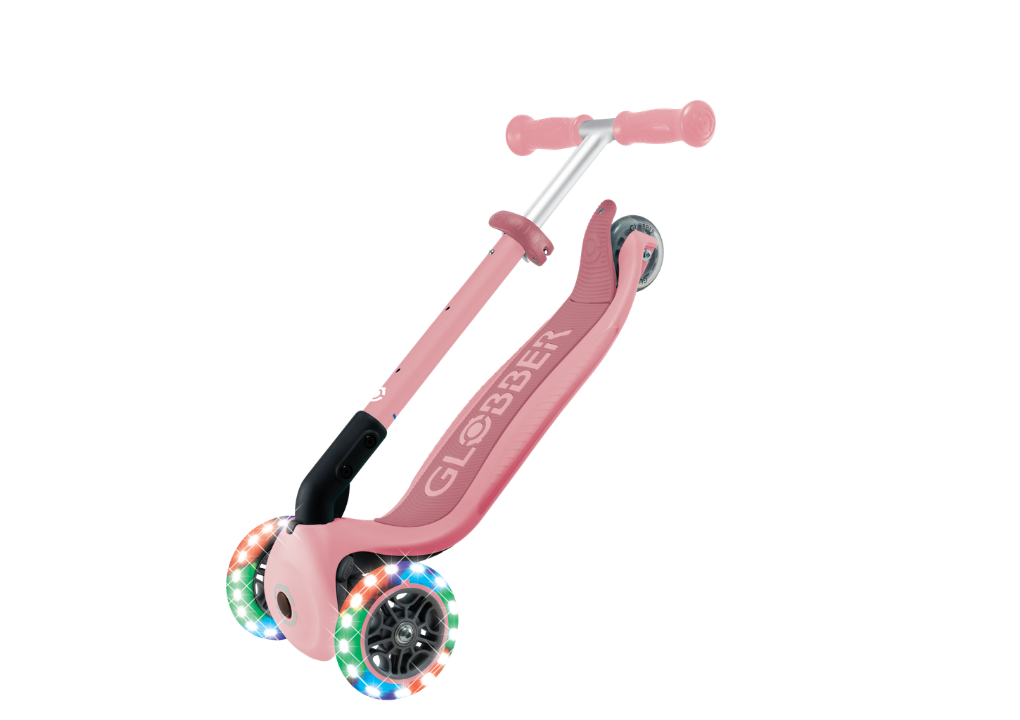 03 437 Xxx 3 Globber Junior Foldable Kid Scooter With Led Lights