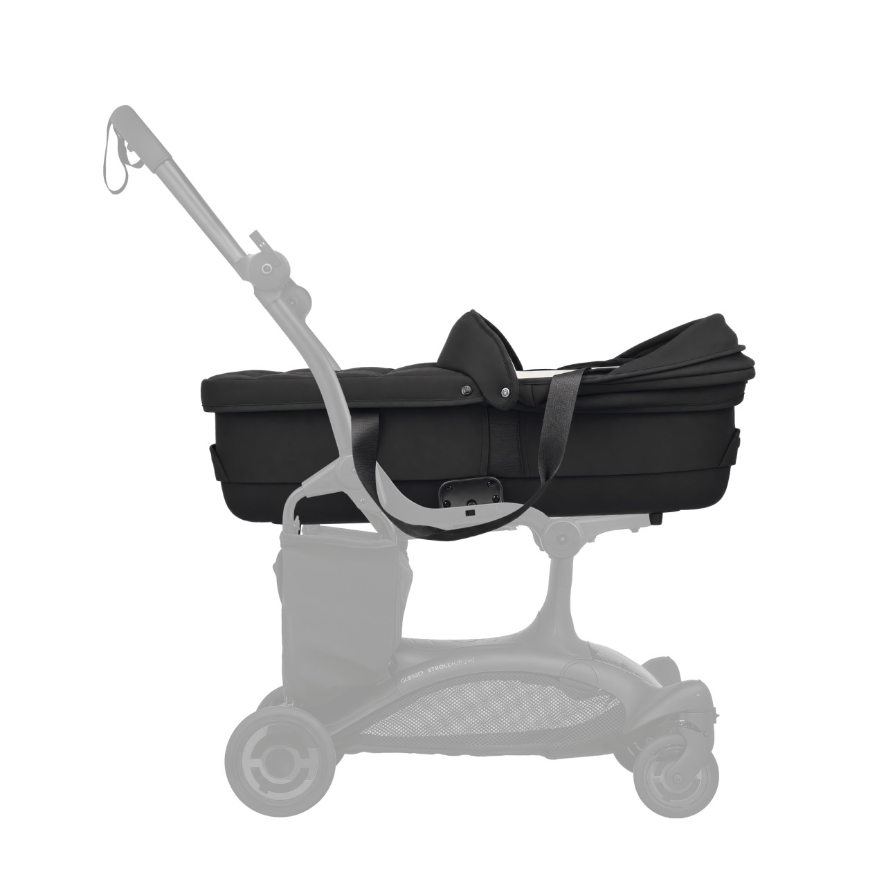 07 921 Lie Flat Carry Cot For Stroll Up 2in1