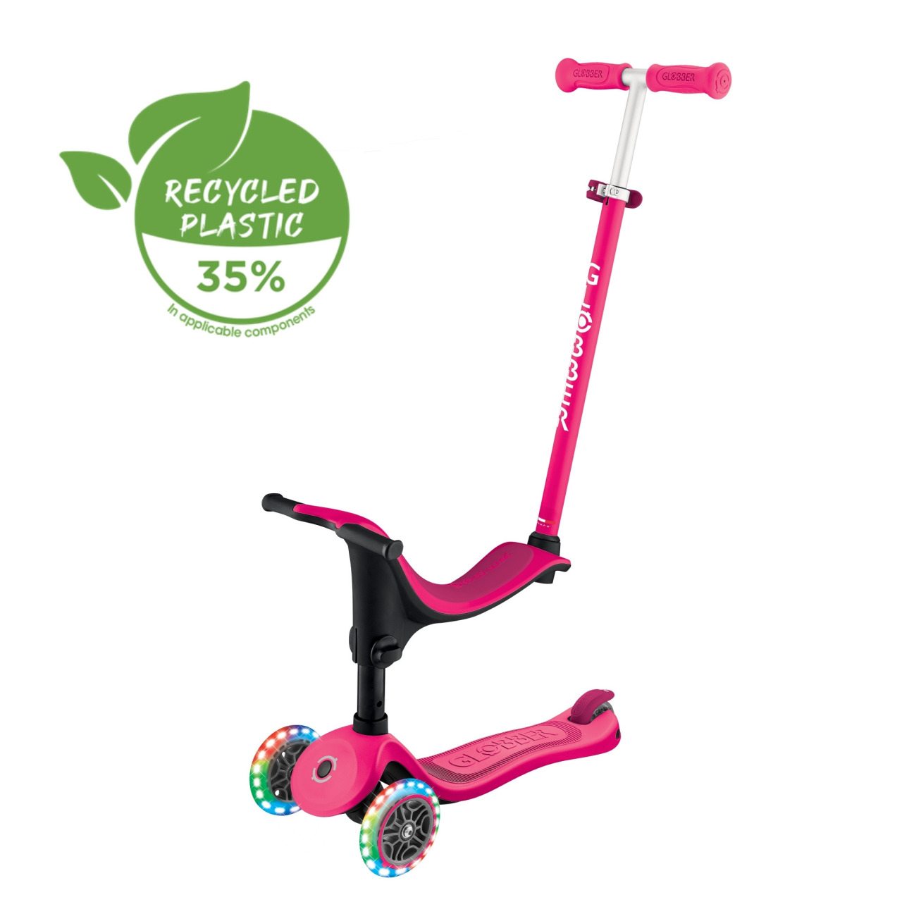 01 842 110 3 In 1 Light Up Scooter For Toddlers