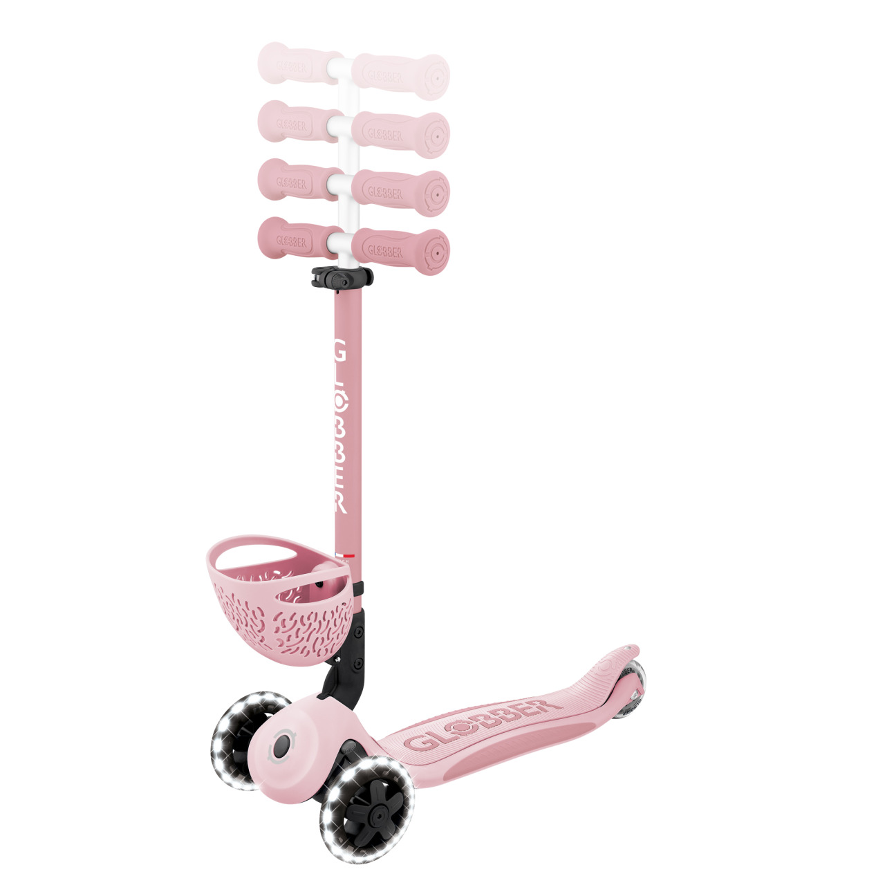 Ride-On 360 Scooter: GO•UP BABY LIGHTS 360° – Globber