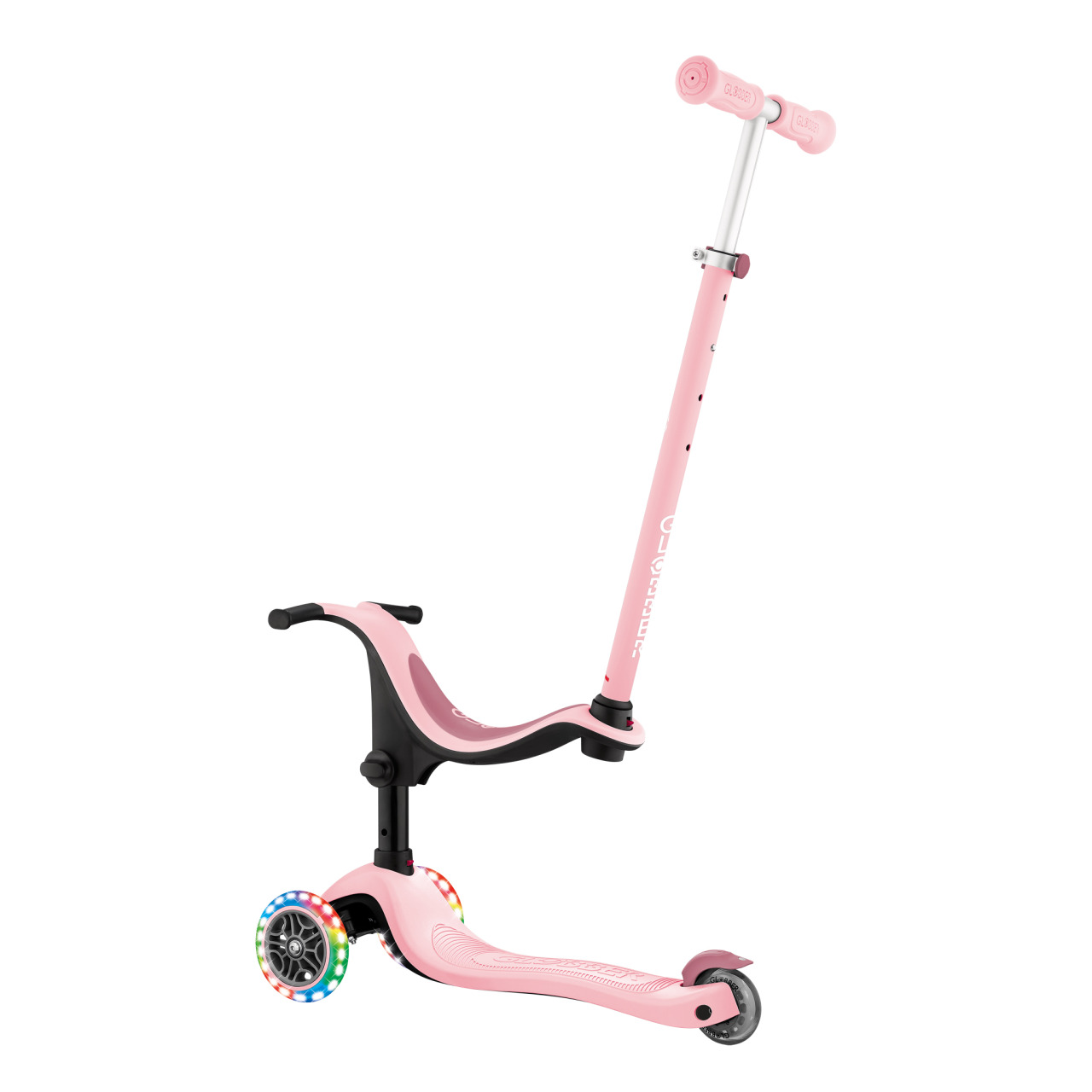 Scooter with Seat: GO•UP SPORTY LIGHTS – Globber