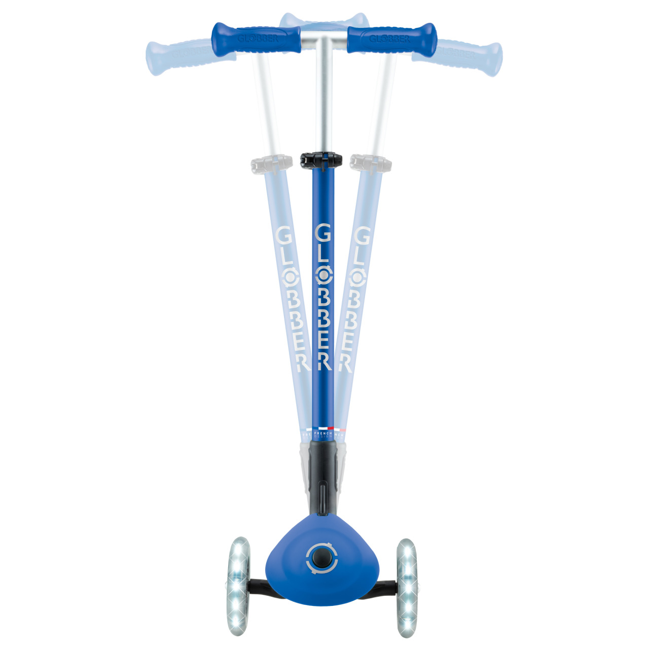 03 439 600 3 3 Wheel Light Scooter With Steering Lock