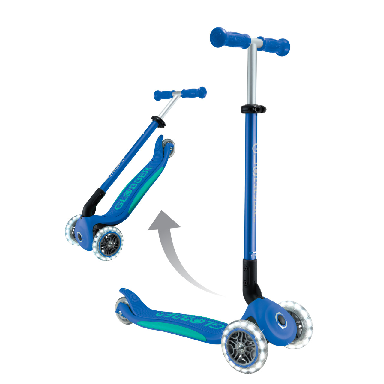 09 439 600 3 Easy Folding 3 Wheel Scooter