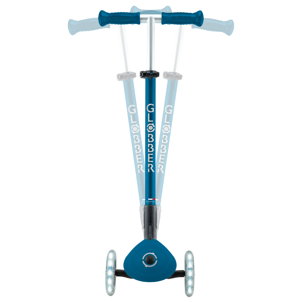 03 439 601 3 3 Wheel Light Scooter With Steering Lock