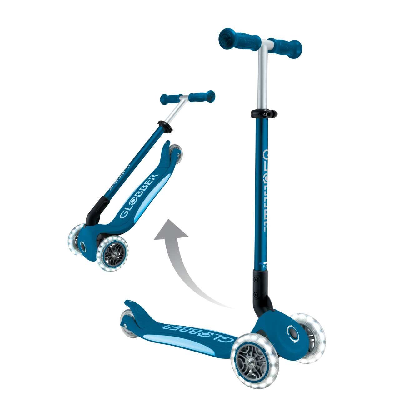 09 439 601 3 Easy Folding 3 Wheel Scooter