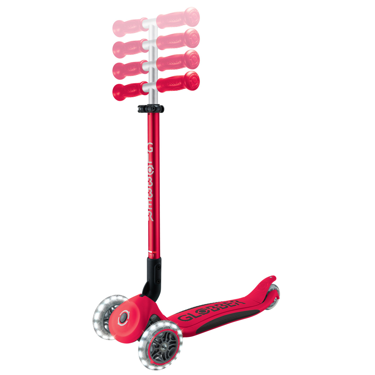 02 439 602 3 Adjustable 3 Wheel Scooter With Lights