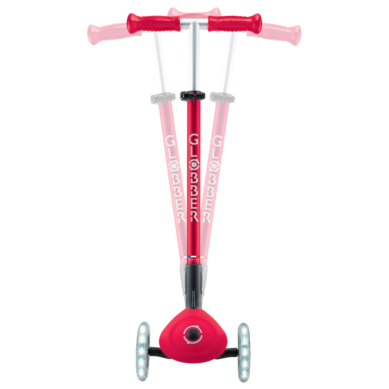 03 439 602 3 3 Wheel Light Scooter With Steering Lock