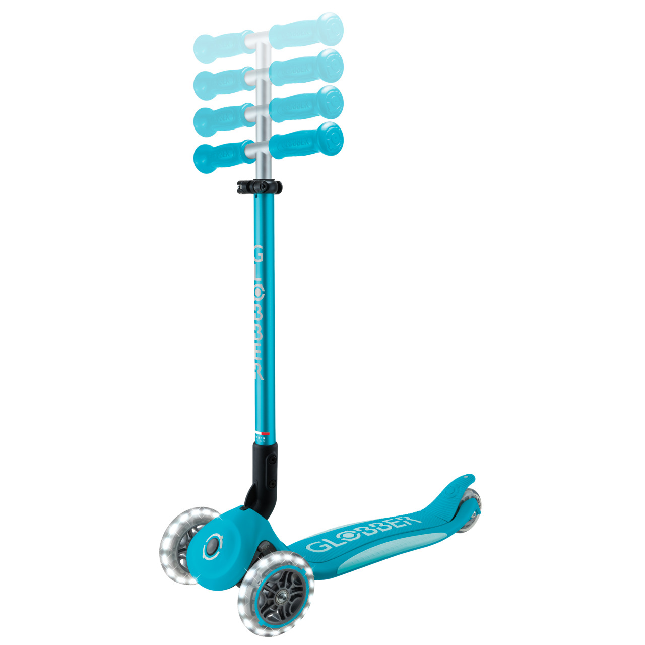 02 439 605 3 Adjustable 3 Wheel Scooter With Lights
