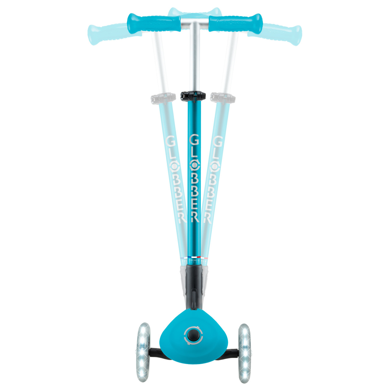 03 439 605 3 3 Wheel Light Scooter With Steering Lock