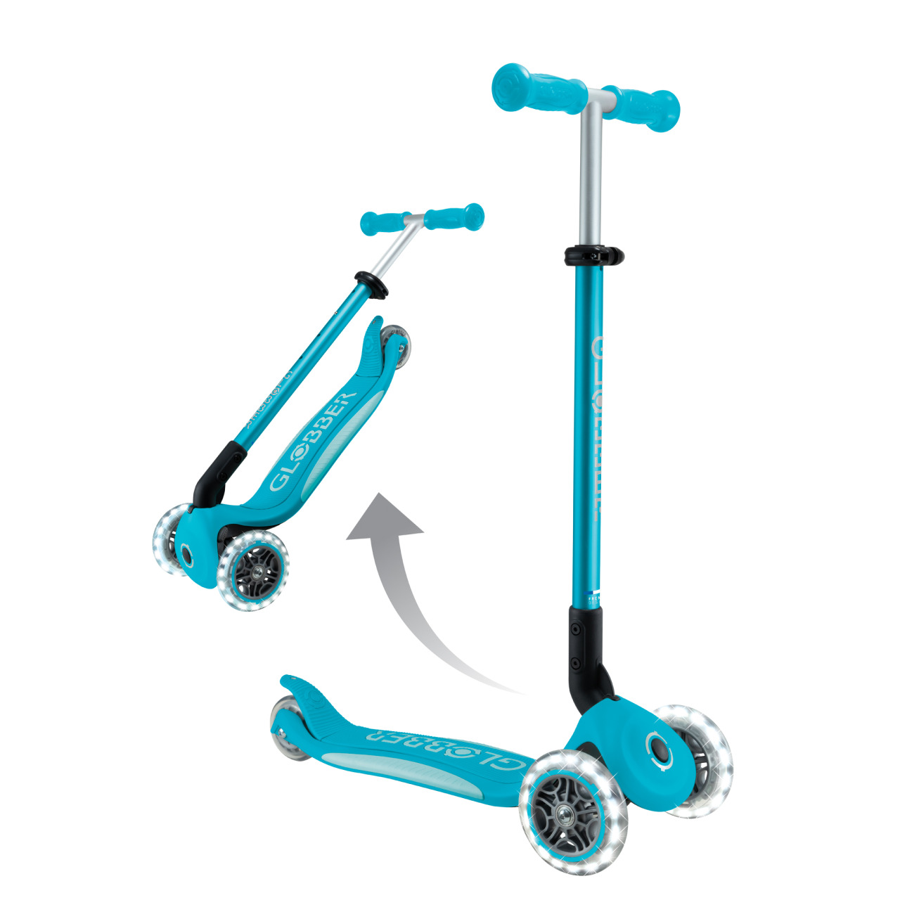 09 439 605 3 Easy Folding 3 Wheel Scooter