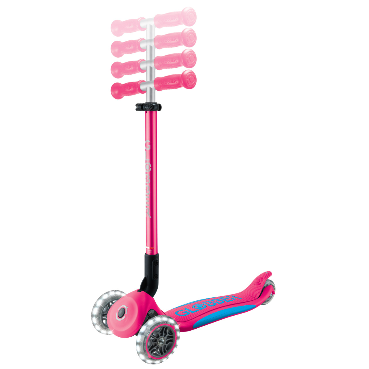 02 439 610 3 Adjustable 3 Wheel Scooter With Lights