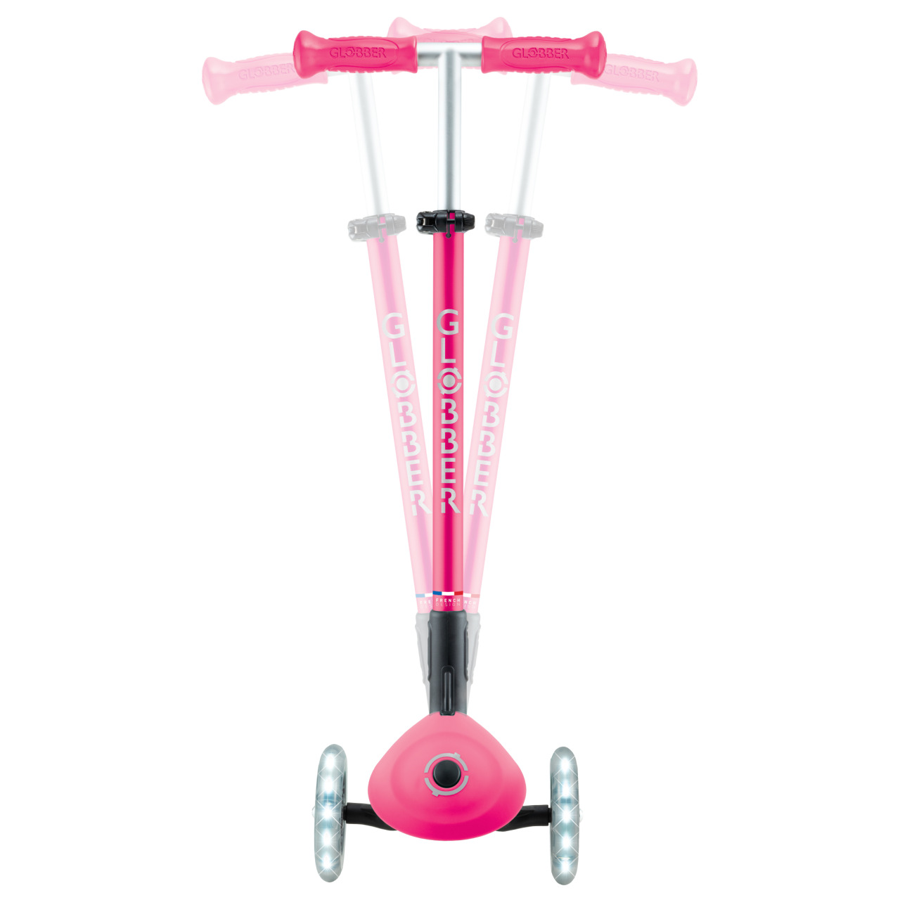 03 439 610 3 3 Wheel Light Scooter With Steering Lock