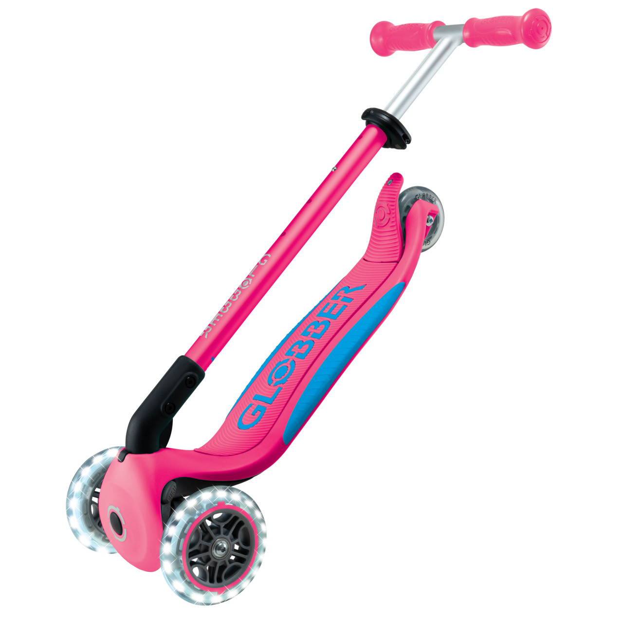 08 439 610 3 Scooter With Led Wheels Trolley Mode