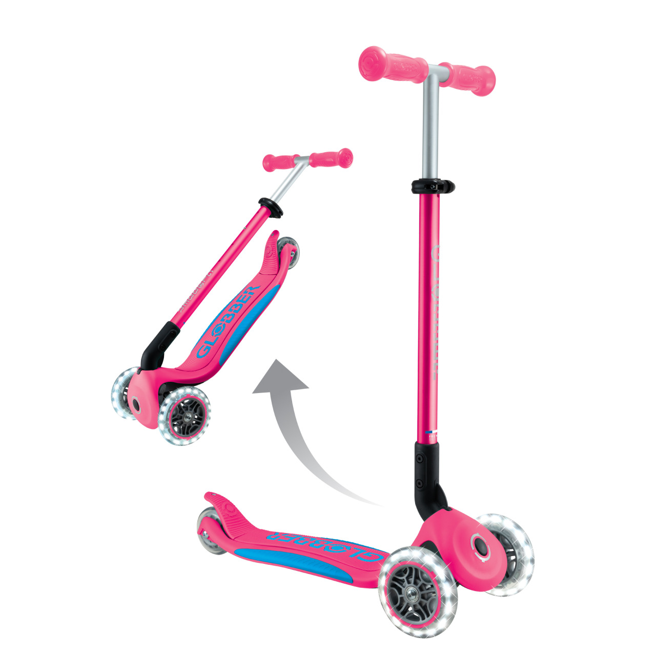 09 439 610 3 Easy Folding 3 Wheel Scooter