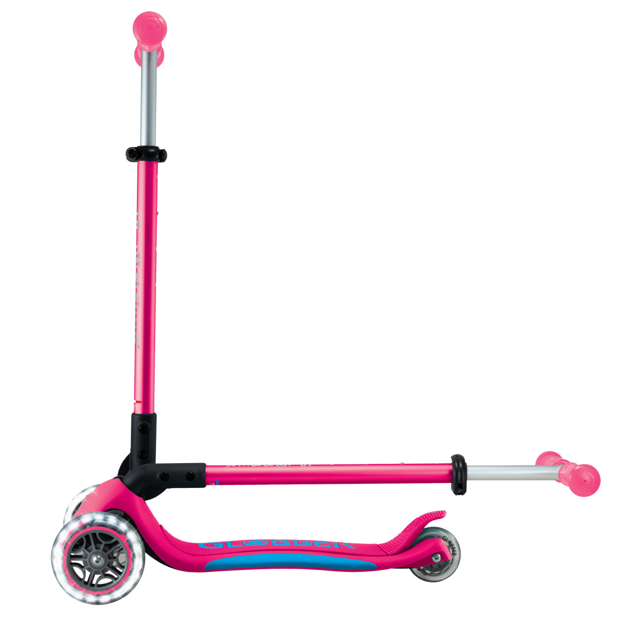 13 439 610 3 Light Up Folding Scooter