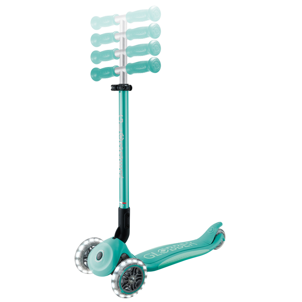 02 439 706 3 Adjustable 3 Wheel Scooter With Lights