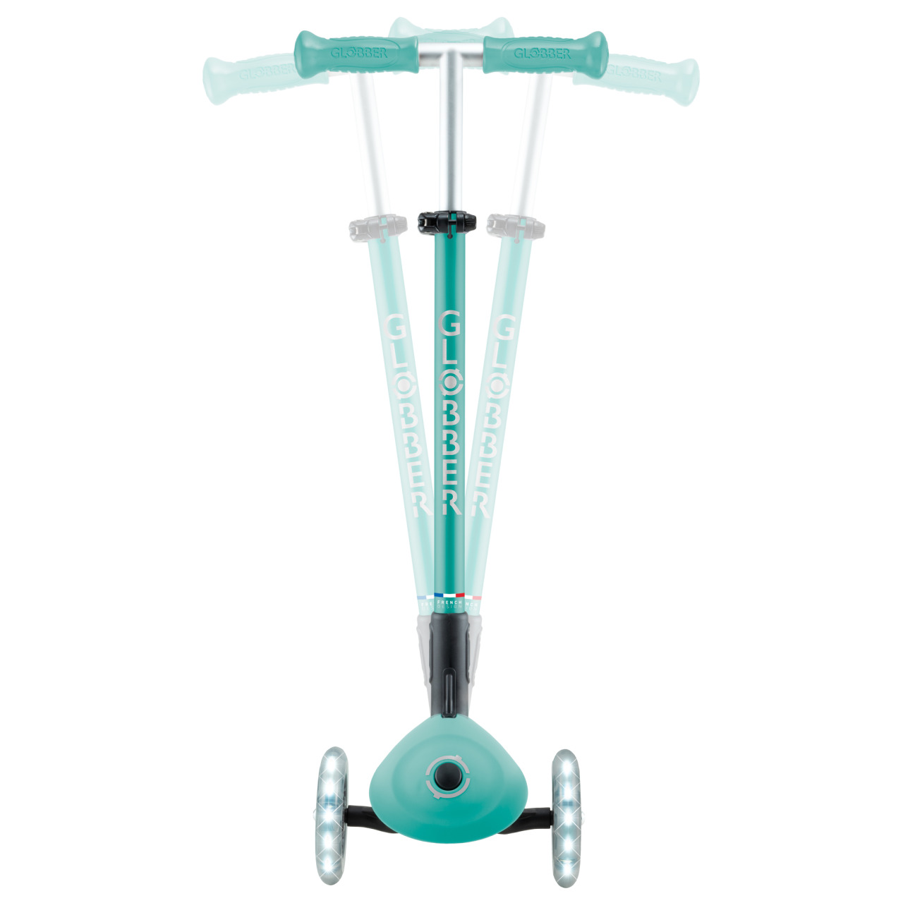 03 439 706 3 3 Wheel Light Scooter With Steering Lock