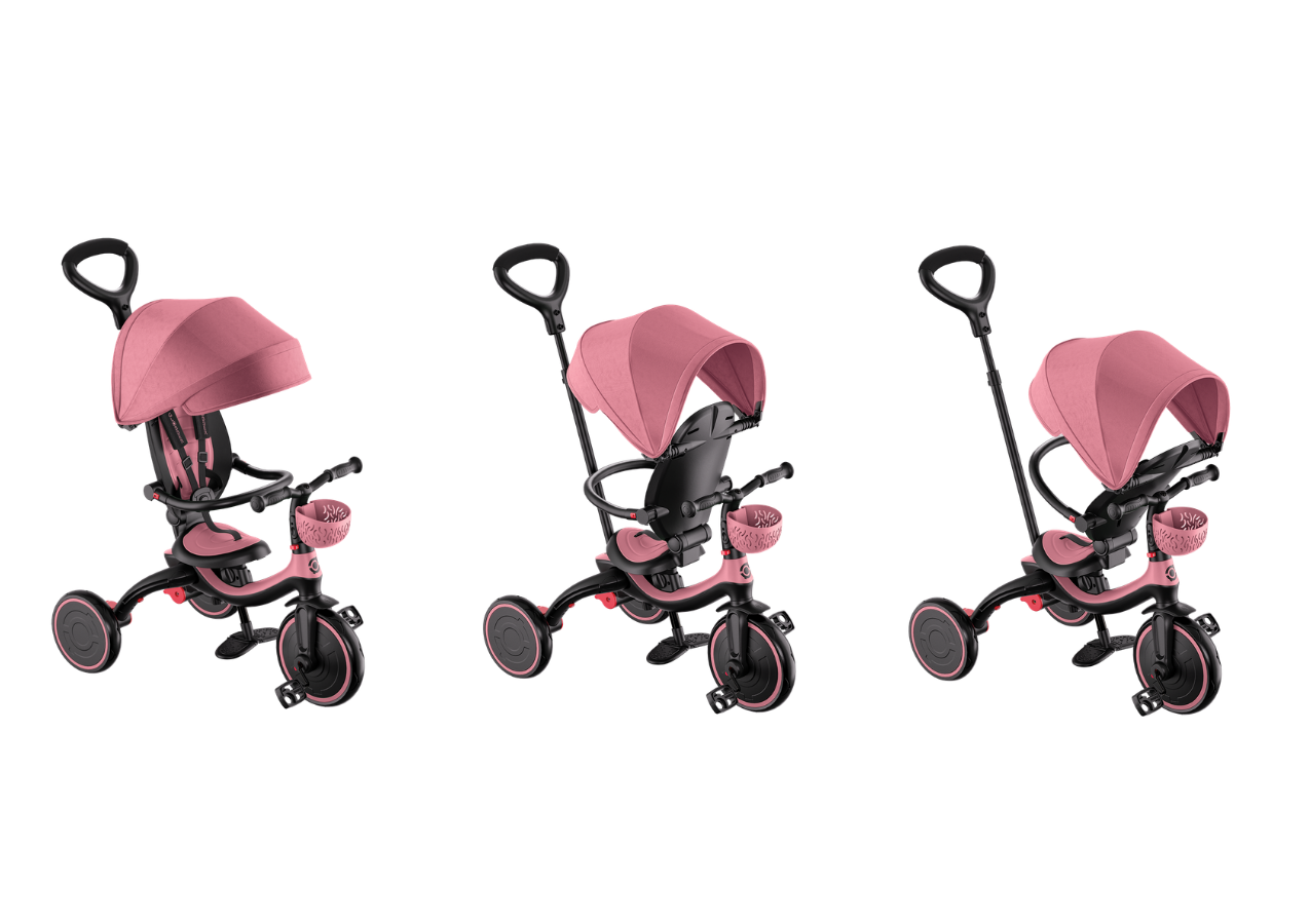 04 835 Trike With Adjustable Parent Handle Saddle