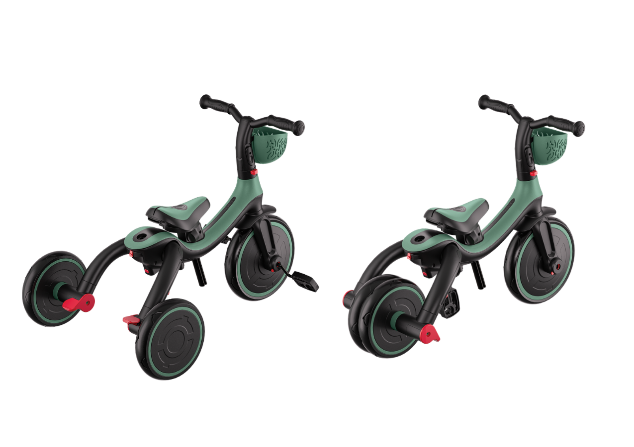 06 835 All In One Foldable Baby Trike Kids Balance Bike
