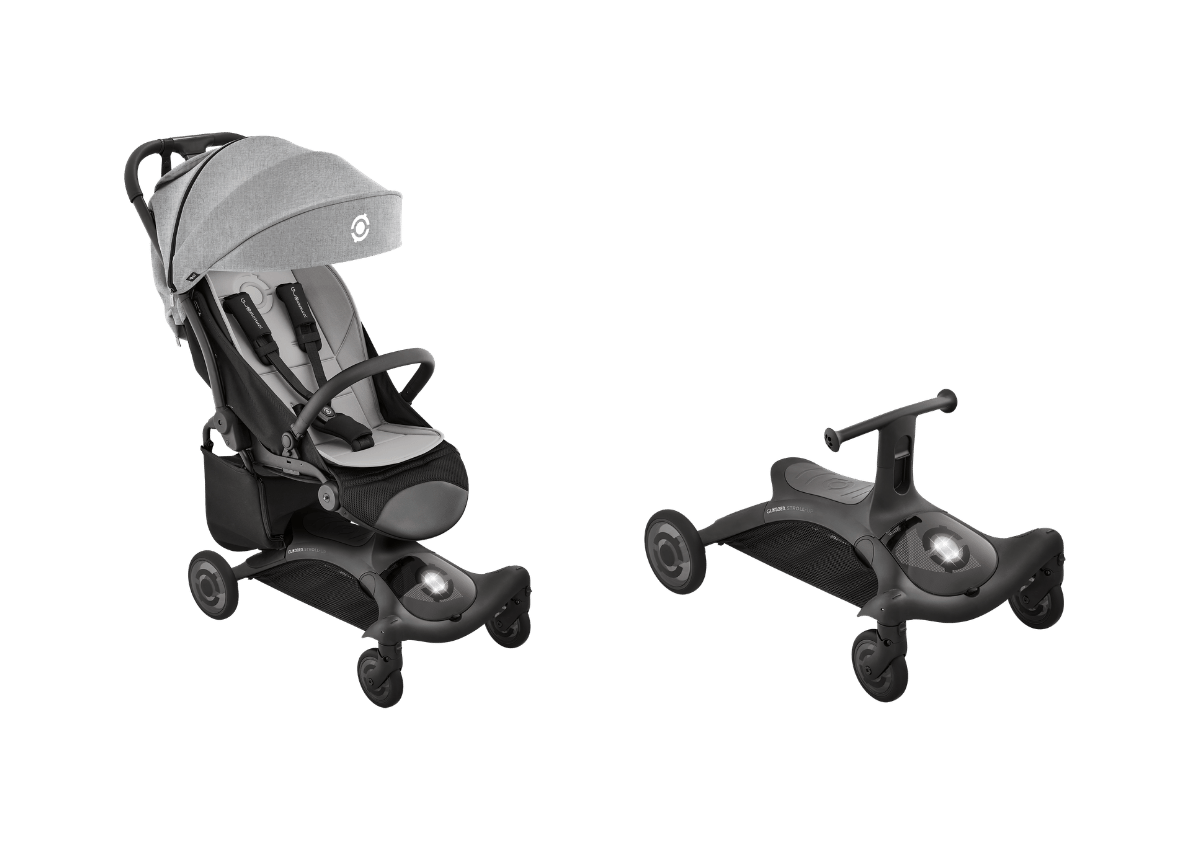 7 Convertible Stroller To Rider