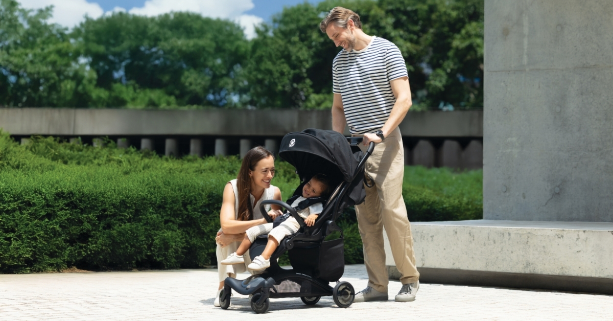 01 2 In 1 Stroller And Rider