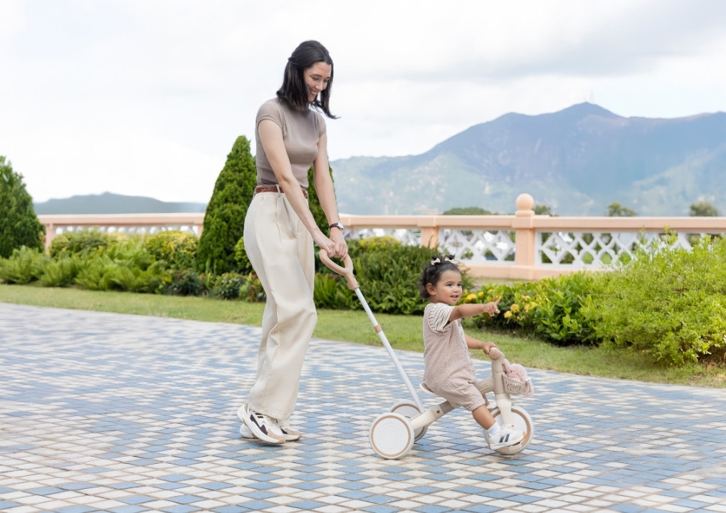 738 Baby Trike With Parent Handle