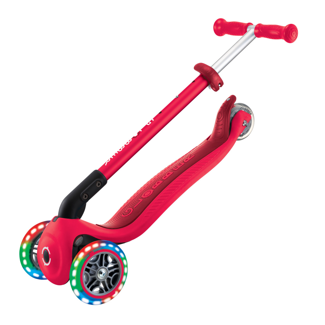 【箱付・未使用】GLOBBER PRIMO foldable lightsブルー Foldable 3-wheel Scooter: PRIMO FOLDABLE LIGHTS – Globber
