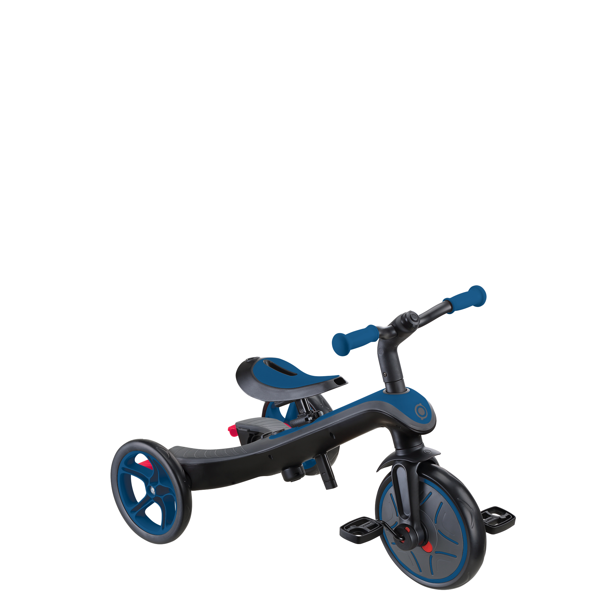 Globber Kinder 4 in 1 Dreirad EXPLORER FOLDABLE GLOBBER in olivgrün