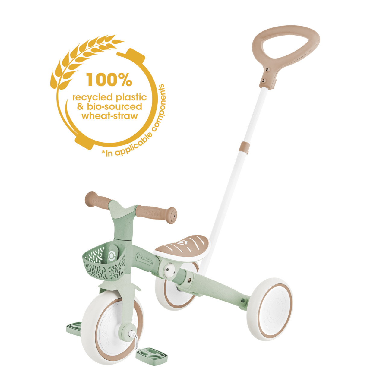 01 738 109 Toddler Push Bike With Parent Handle