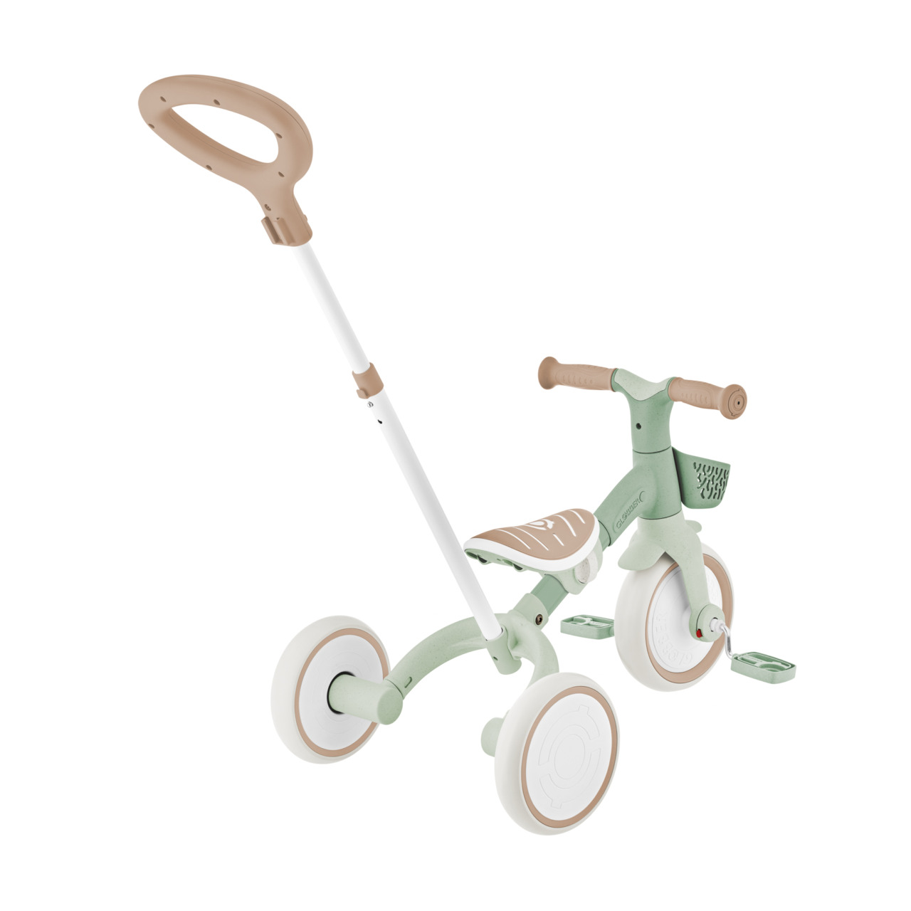04 738 109 Tricycle With Push Handles
