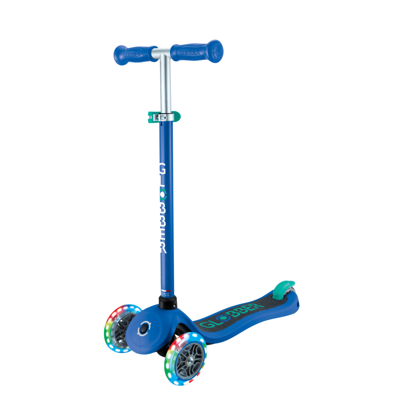 423 600 4 Kid Scooter With Two Front Light On Wheels