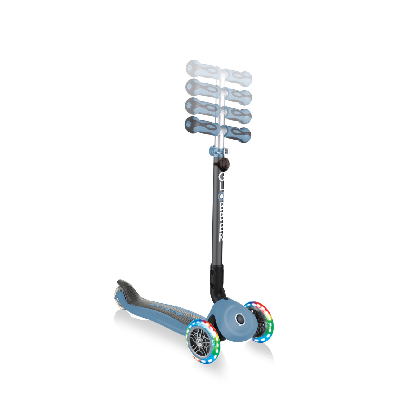 646 200 Blue Scooter With Adjustable T Bar